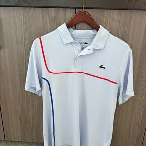 🚨2024 Dimitrov Lacoste On Court Tennis Polo - Size Mens Medium🚨
